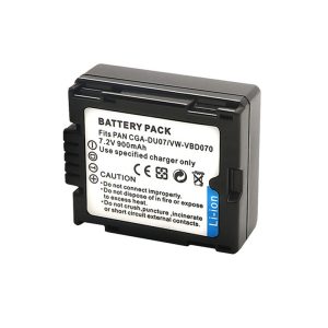 7.2V 900mAh Rechargeable Li-ion Battery CGA-DU07 for Panasonic CGA-DU21 CGA-DU14 CGA-DU12 CGA-DU06 NV-GS10 Batteries