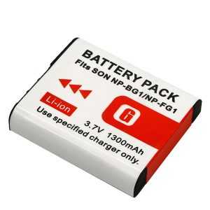 NP-BG1 Battery for SONY DSC-W210,W30,WX1,H7,H10,H9,T100,T200 Camera