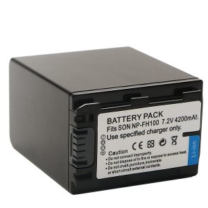 NP-FH100 Camera Battery For Sony CR-DVD405 407E 408 410E 450 602E 650E DCR-HC96 SR85 HDR-HC9 HDR-SR12