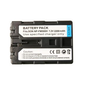 NP-FM500H 7.2V 2200mAh Replacement Li-ion Battery For Sony DSLR-A500 DSLR-A850Q