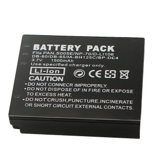 CGA-S005E Rechargeable Batteries for Panasonic Lumix DMC-LX1 LX2 LX3 FX3 FUJI NP-70 DB60 Camera