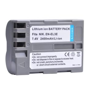 EN-EL3E Li-ion Rechargeable Battery For Nikon D30 D50 D70 D70S D90 D80 D100 D200 D300 D300S Camera