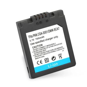 CGA-S001E 3.7V Camera Battery for Panasonic Lumix DMC-FX1EG, DMC-F1PP, DMC-F1S, DMC-FX1, DMC-FX5